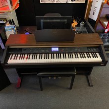 Used Yamaha YDP-V240 Rosewood Digital Piano Complete Package